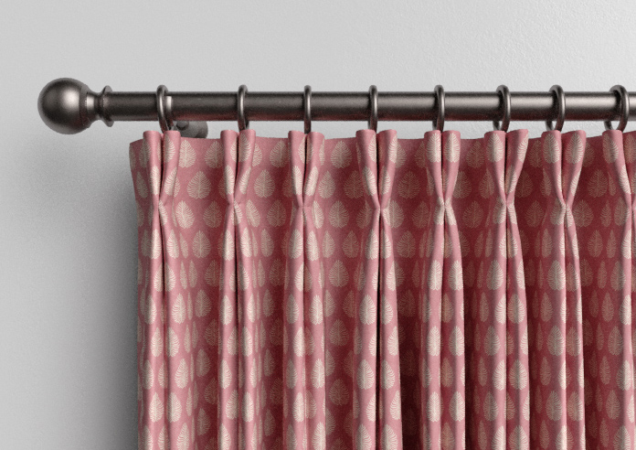 Emily Bond Jaipur, Raspberry - Made to Measure Curtains - Image 10